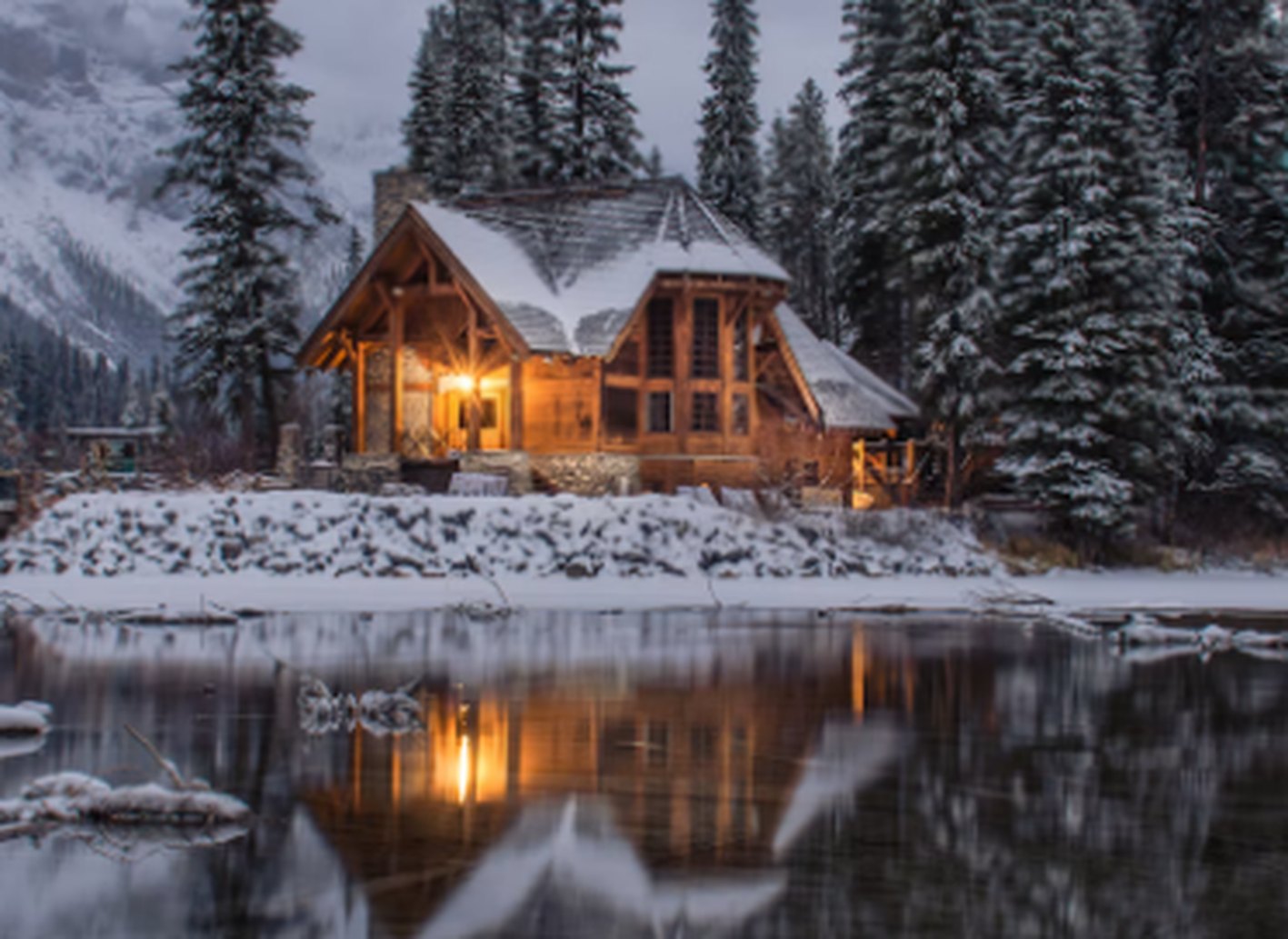 A-frame chalet in the Corbett foothills